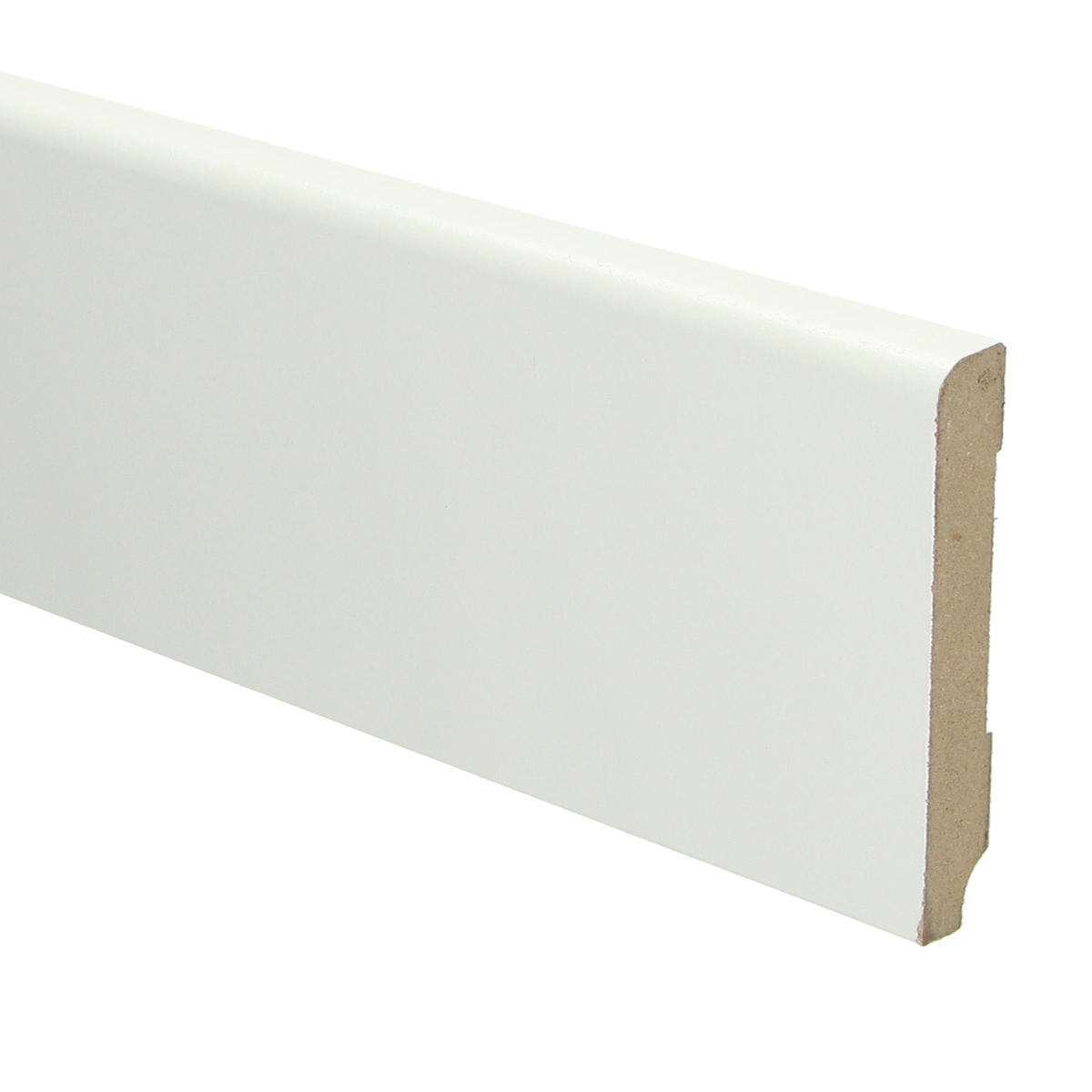 MDF Koloniale Plint 90x15 RAL 9010 Zuiver Wit 16003