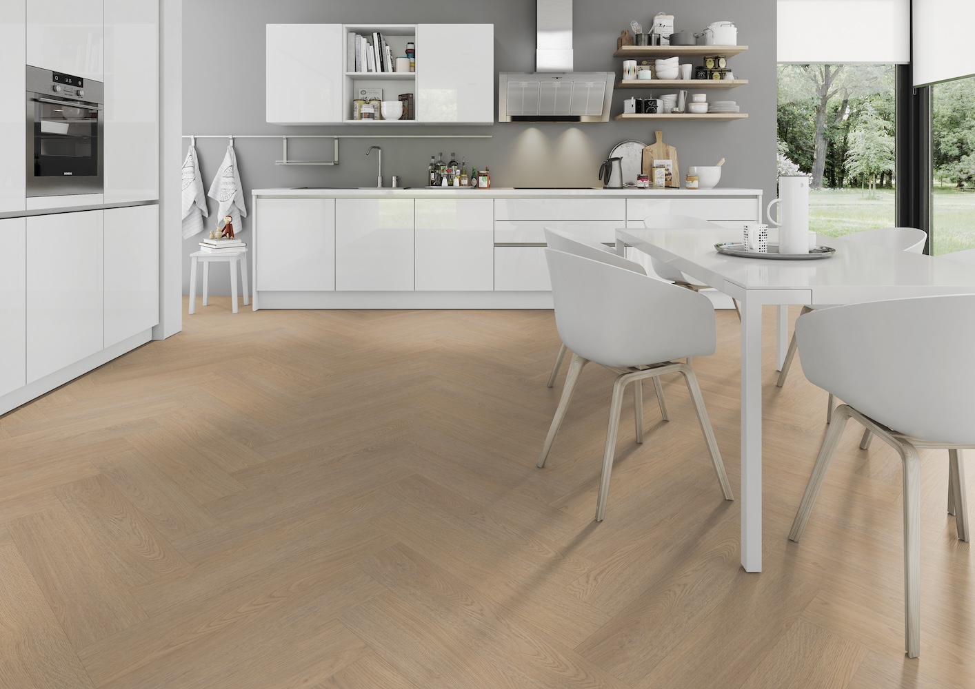 Belakos Terreno Visgraat XL 61 Rigid Click PVC