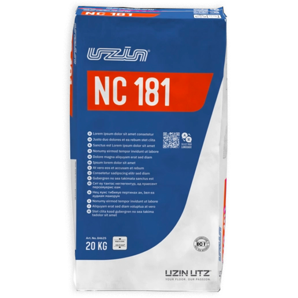 Uzin NC 181 Vul- en uitvlakmassa 20kg