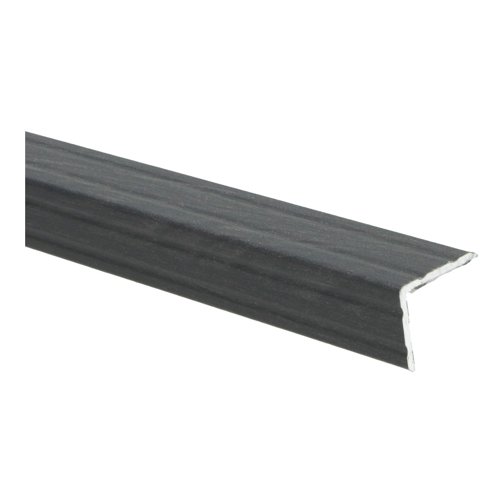 Duo-hoeklijnprofiel Wenge Zwart 67075