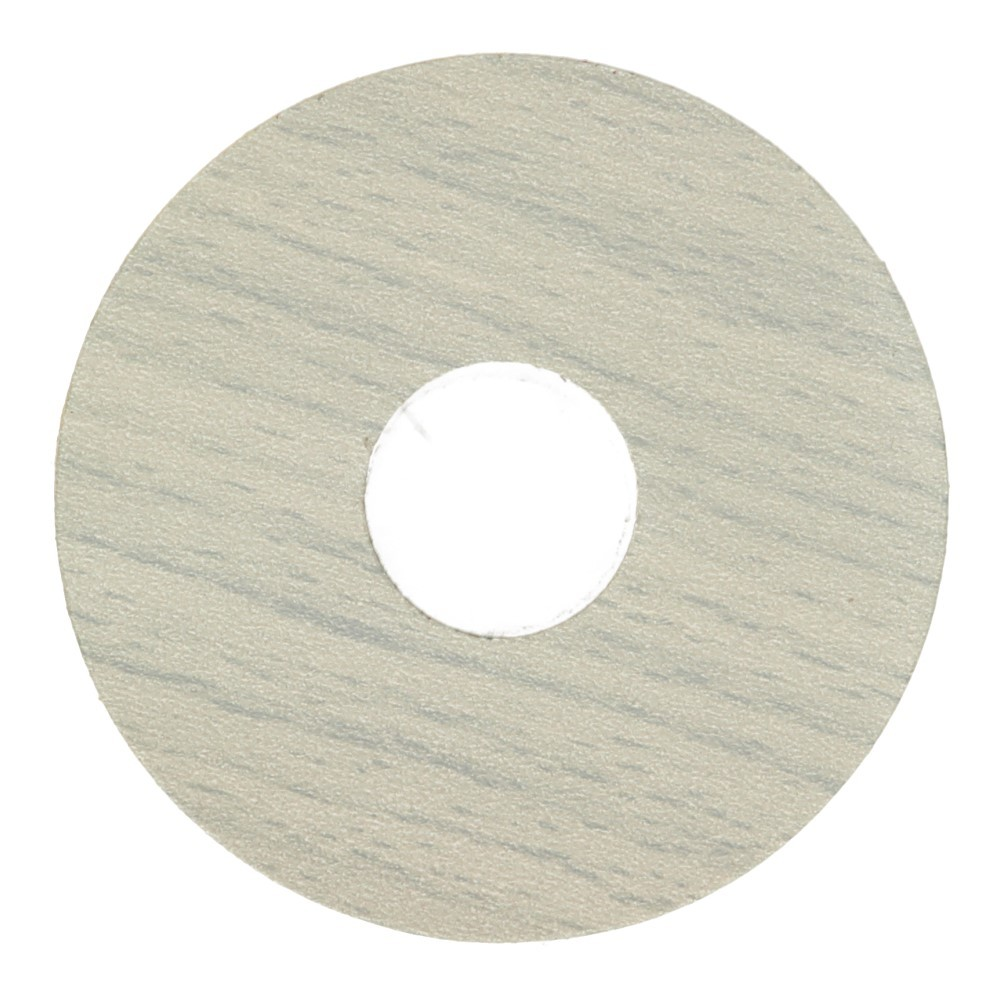 Rozet 17mm Strandhuis Grijs (10 st.) 24141