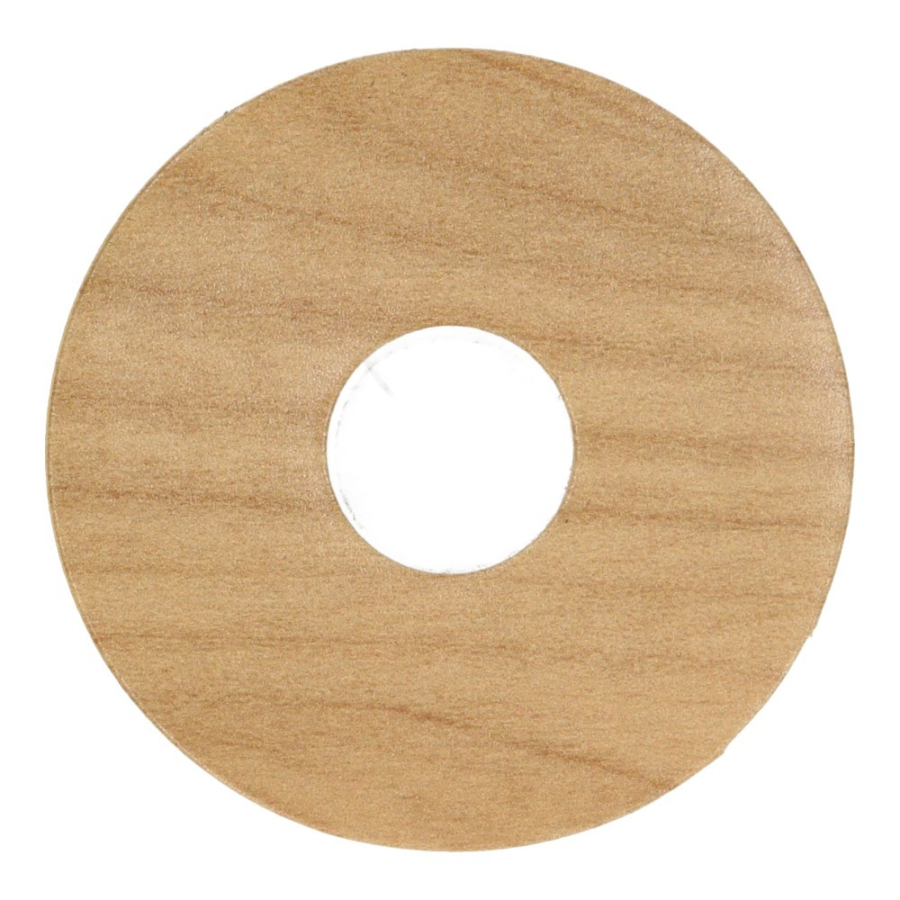 Rozet 17mm Ahorn Donker (10 st.) 24031