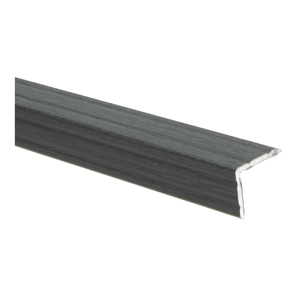 Duo-hoeklijnprofiel Zwart Geolied 67135