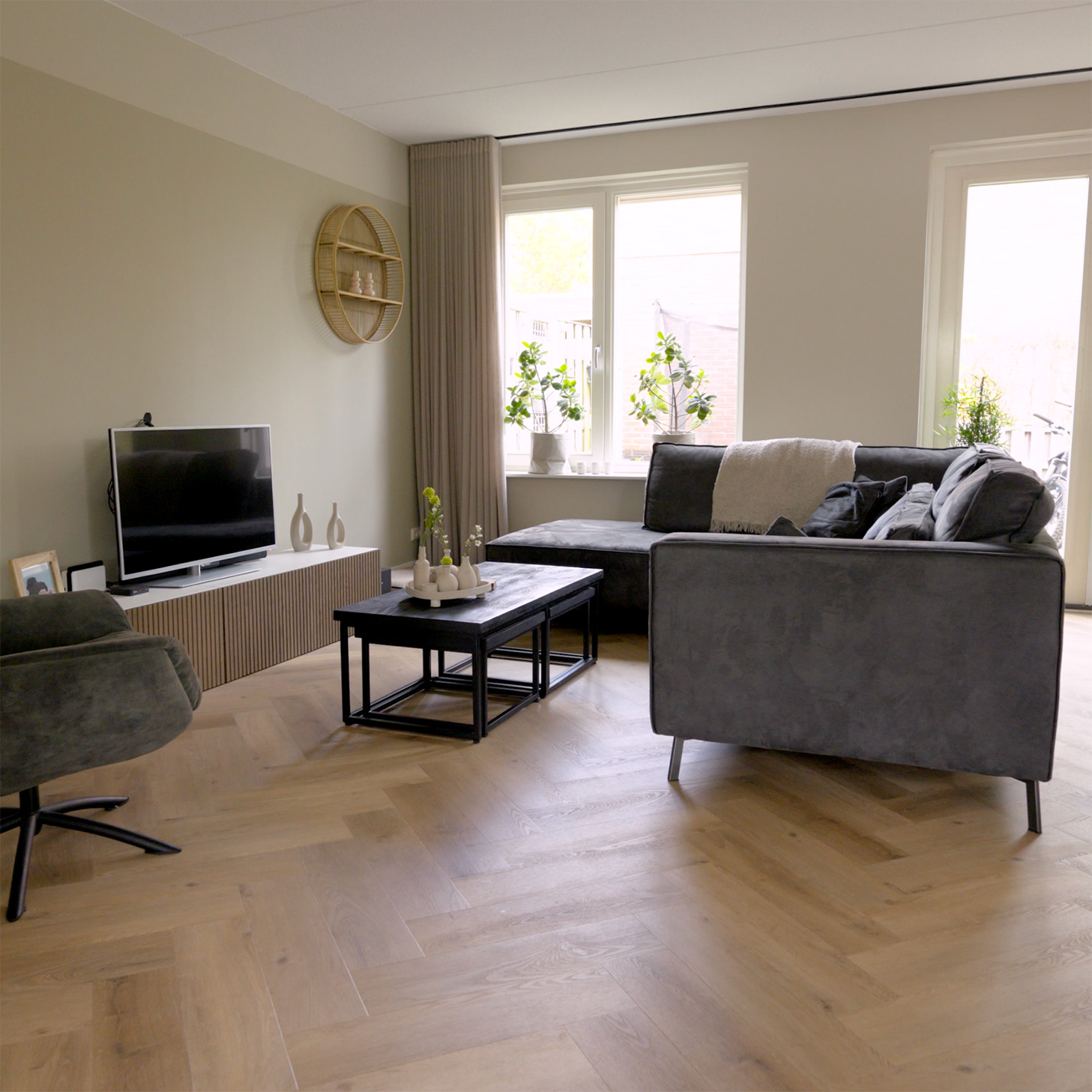 Luxury Floors Visgraat XL klik Vechele Eik 