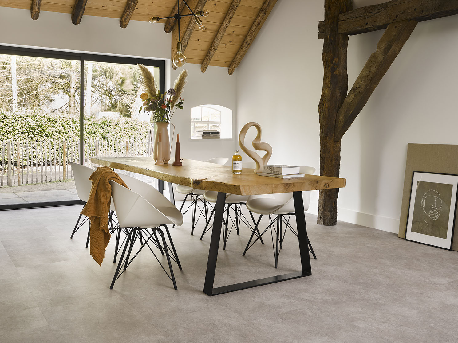 Tarkett ID Supernature Solid Rigid Click Rock Grey 24625001