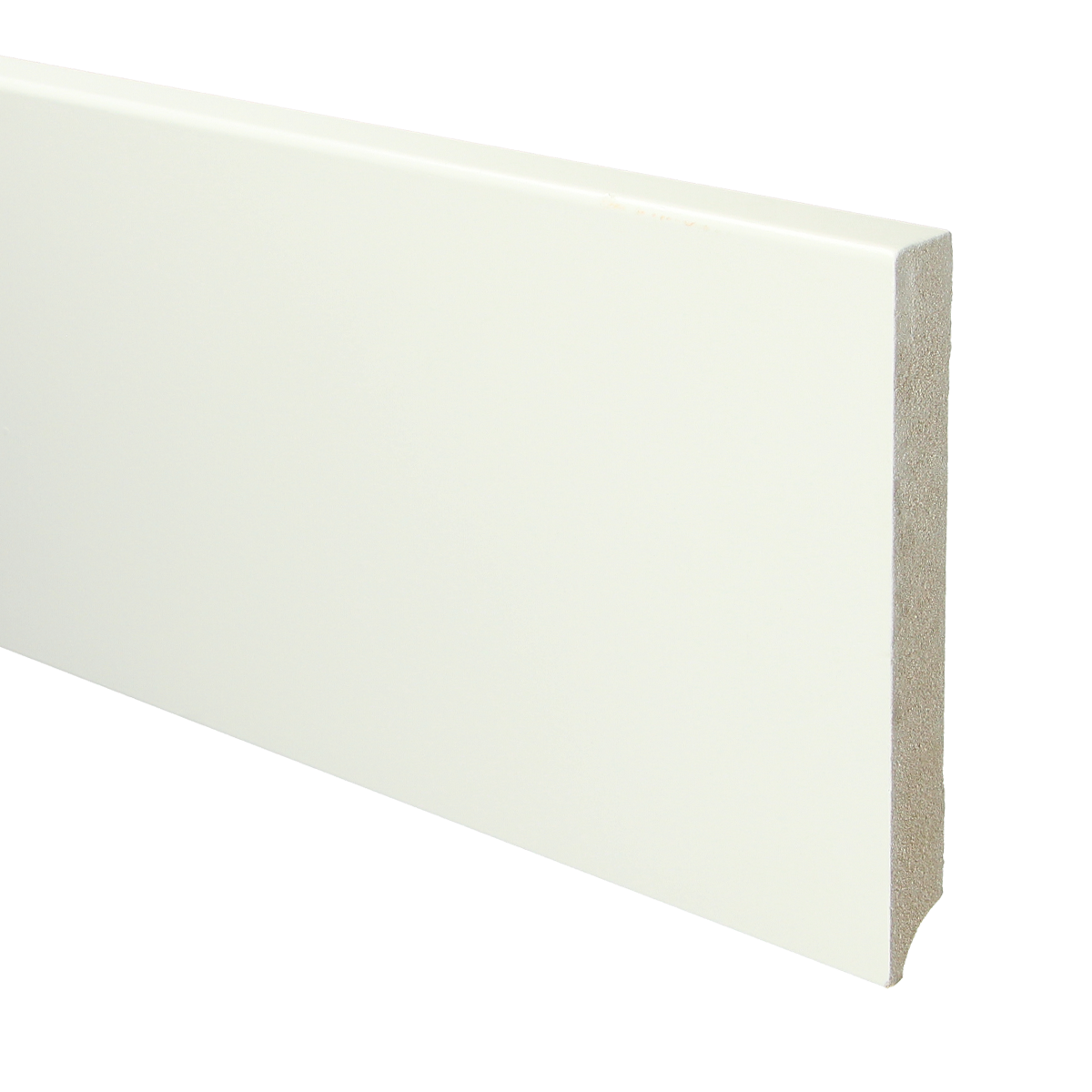 MDF Moderne Plint 150x18 RAL 9016 Verkeerswit 15965