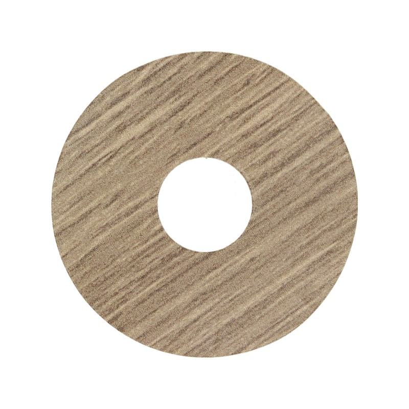 Rozet 17mm Marquant Eiken Bruin (10 st.) 24244