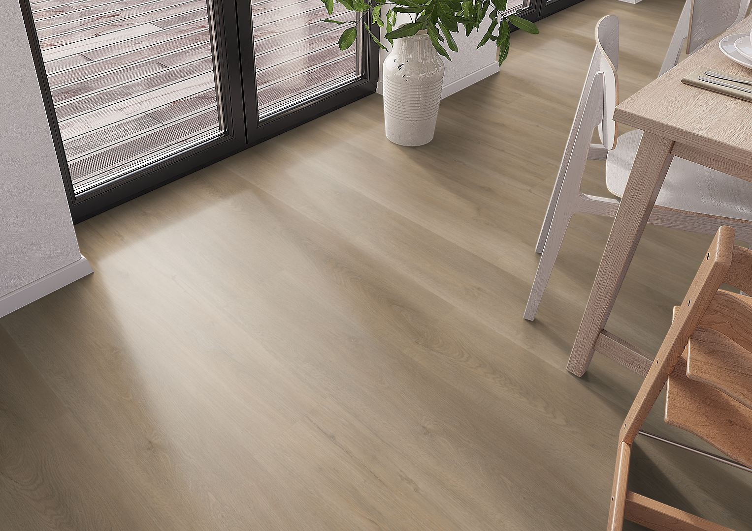 Luxury Floors Plank XL Klik Herlinge Eik 