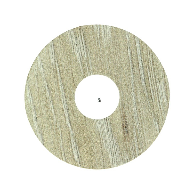 Rozet 17mm Verouderd Eiken Naturel (10 st.) 24238