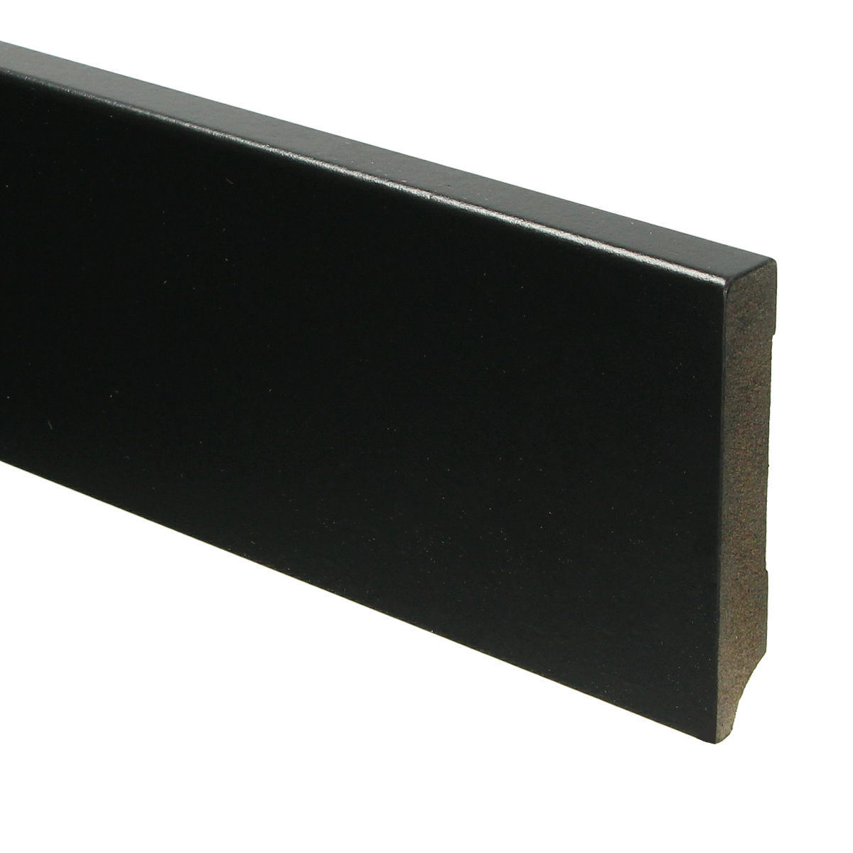 MDF Moderne Plint 90x15 RAL 9005 Zwart 15940