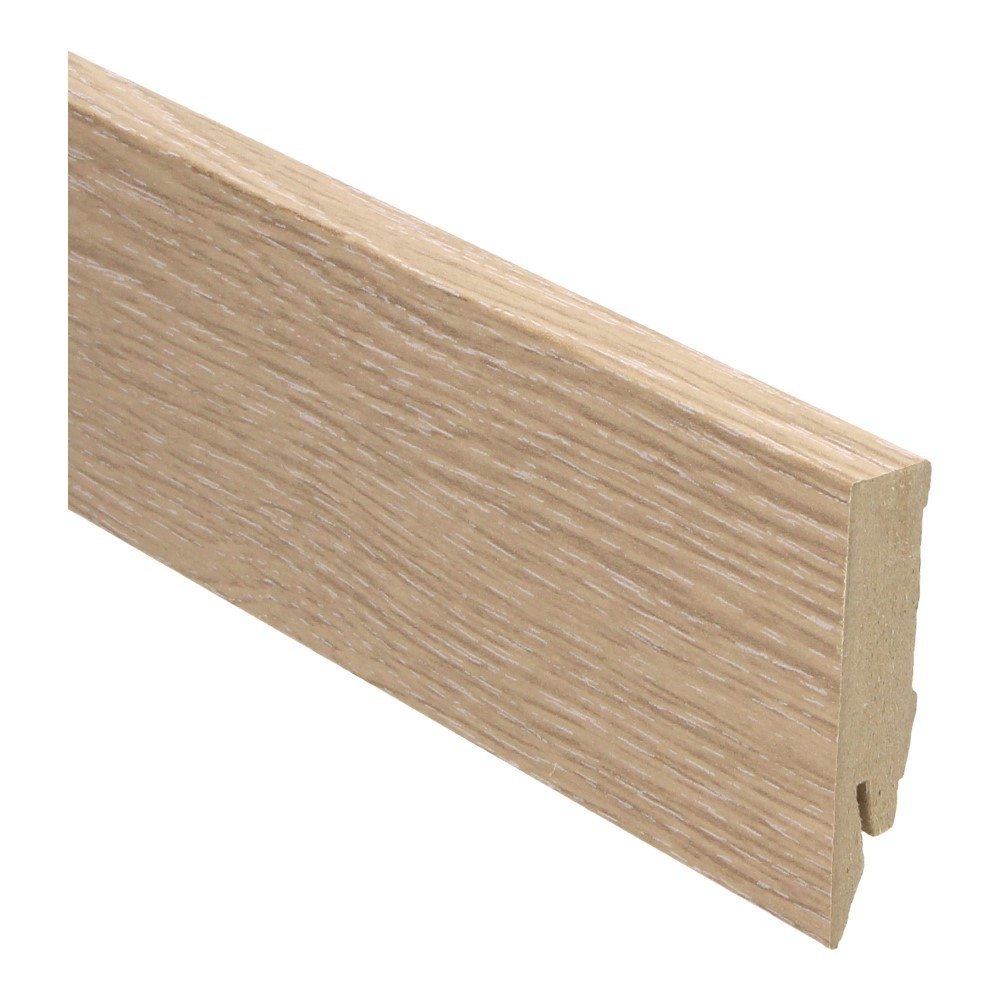 Rechte Folieplint Eiken Wit 27005