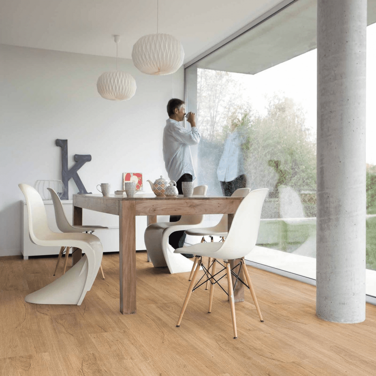 Gerflor Creation 55 Clic Swiss 0796 Oak Golden