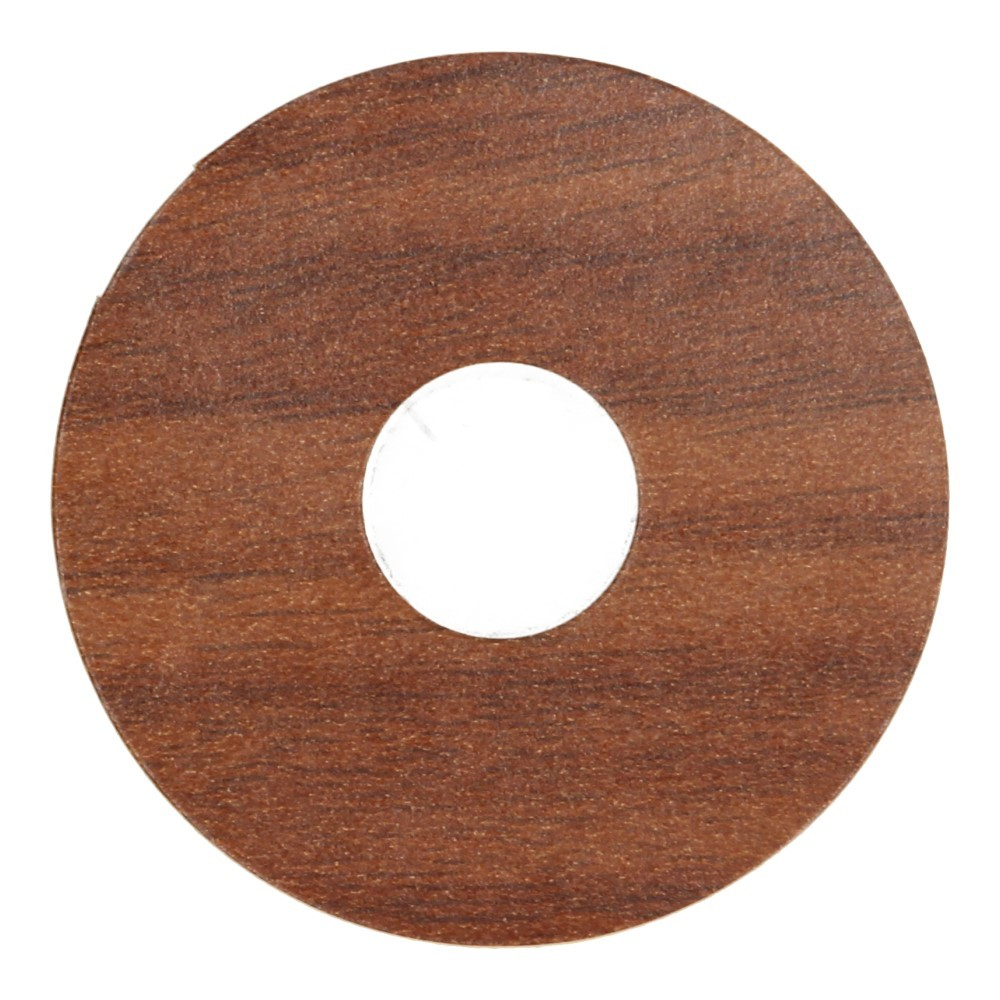 Rozet 17mm Landhuis Merbau (10 st.) 24069