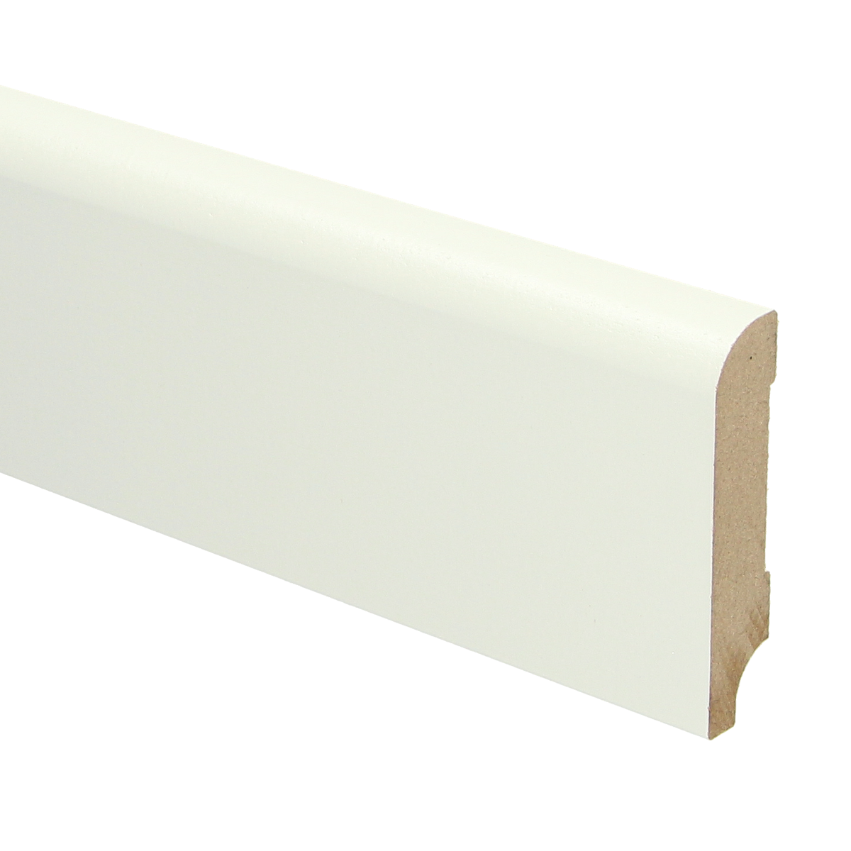MDF Koloniale Plint 70x15 RAL 9010 Zuiver Wit 16002