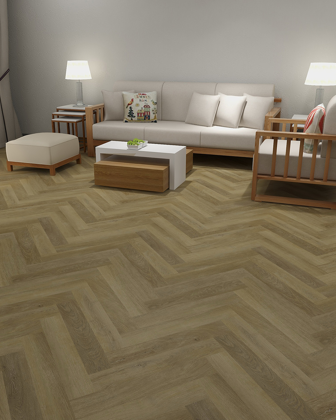 Budget Line Premium Visgraat XL 4095H Andorra Oak 