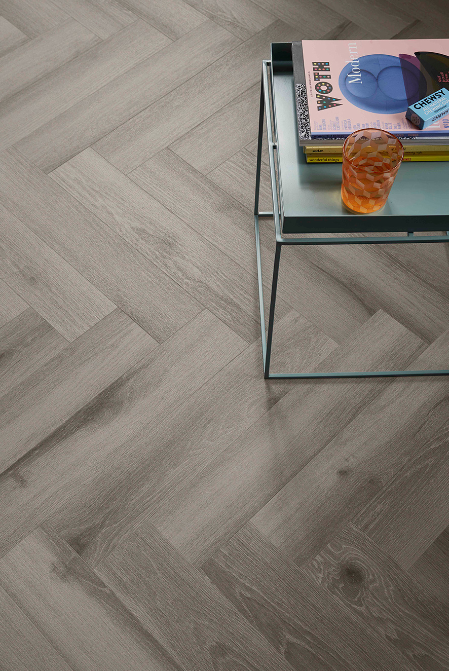 Tarkett ID Supernature Visgraat Forest Oak Smoke 24535118