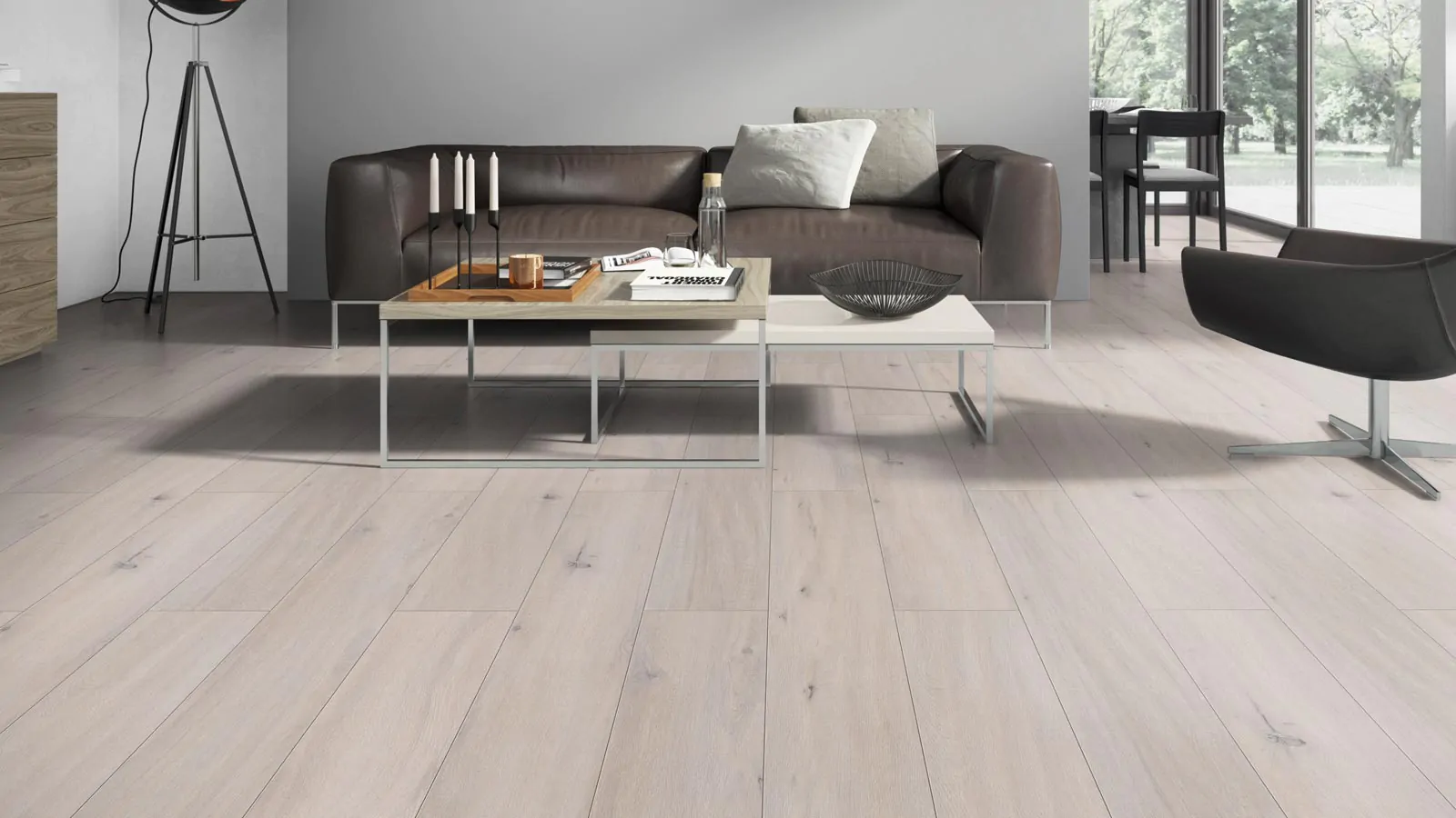 Classen Oak Brushed White 52568