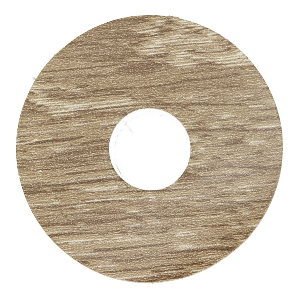 Rozet 17mm Eik Geschraapt Grijs (10 st.) 24125