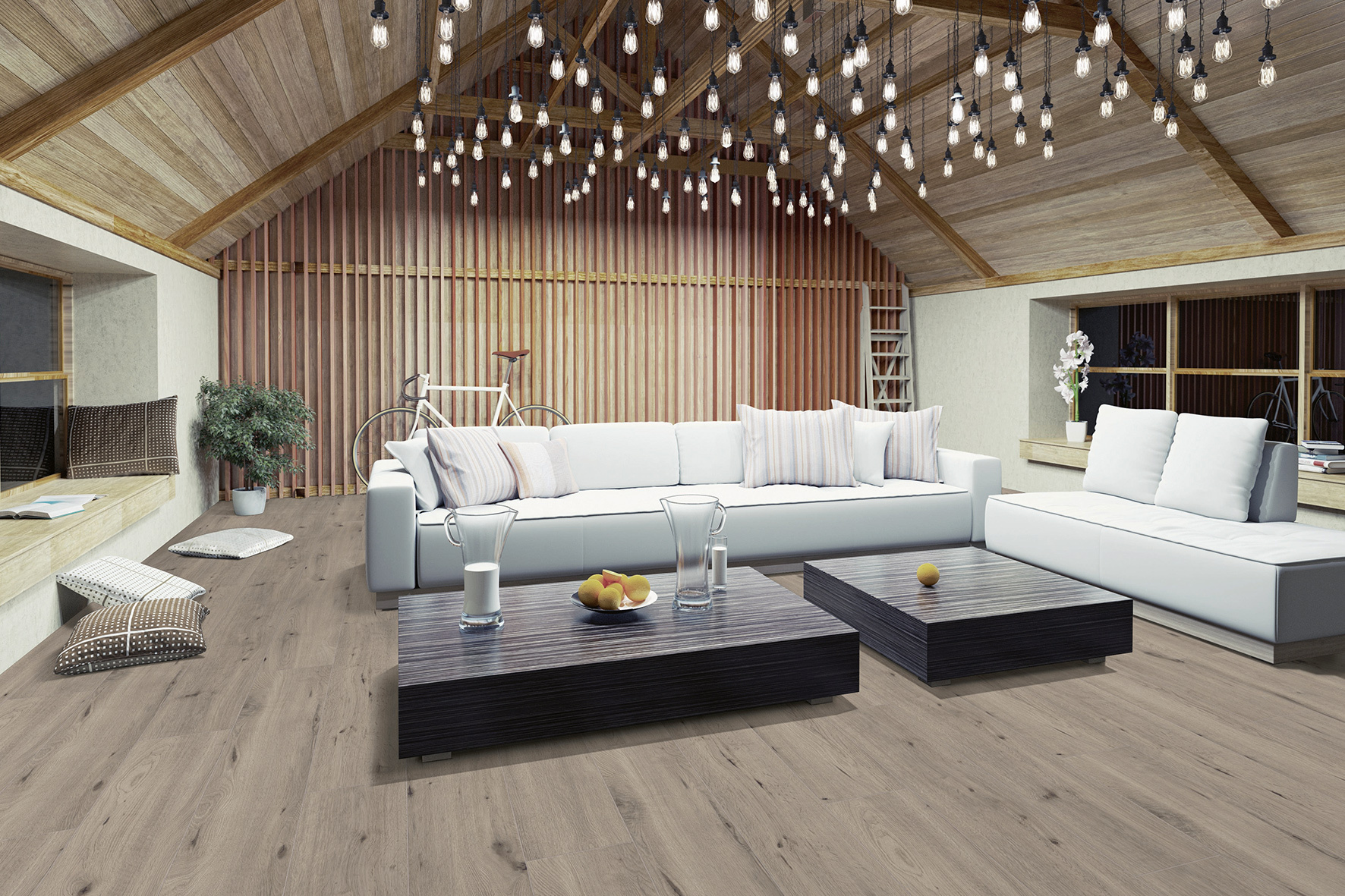 Budget Line Laminaat XXL 4662 Warm Grijs Eiken 