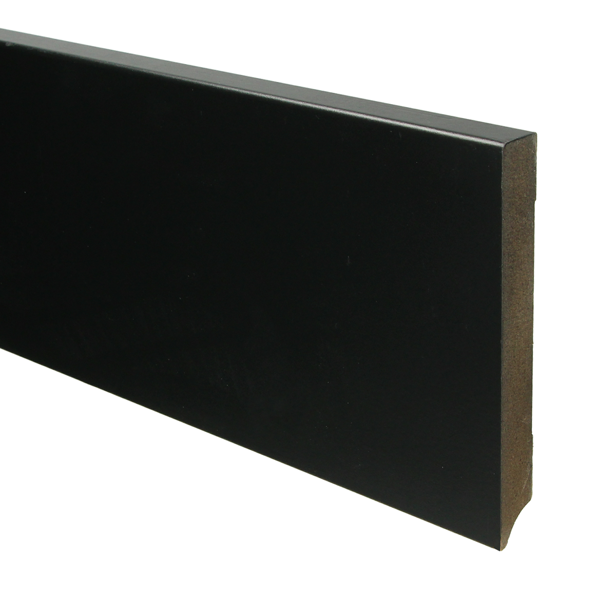 MDF Moderne Plint 150x18 RAL 9005 Zwart 15947