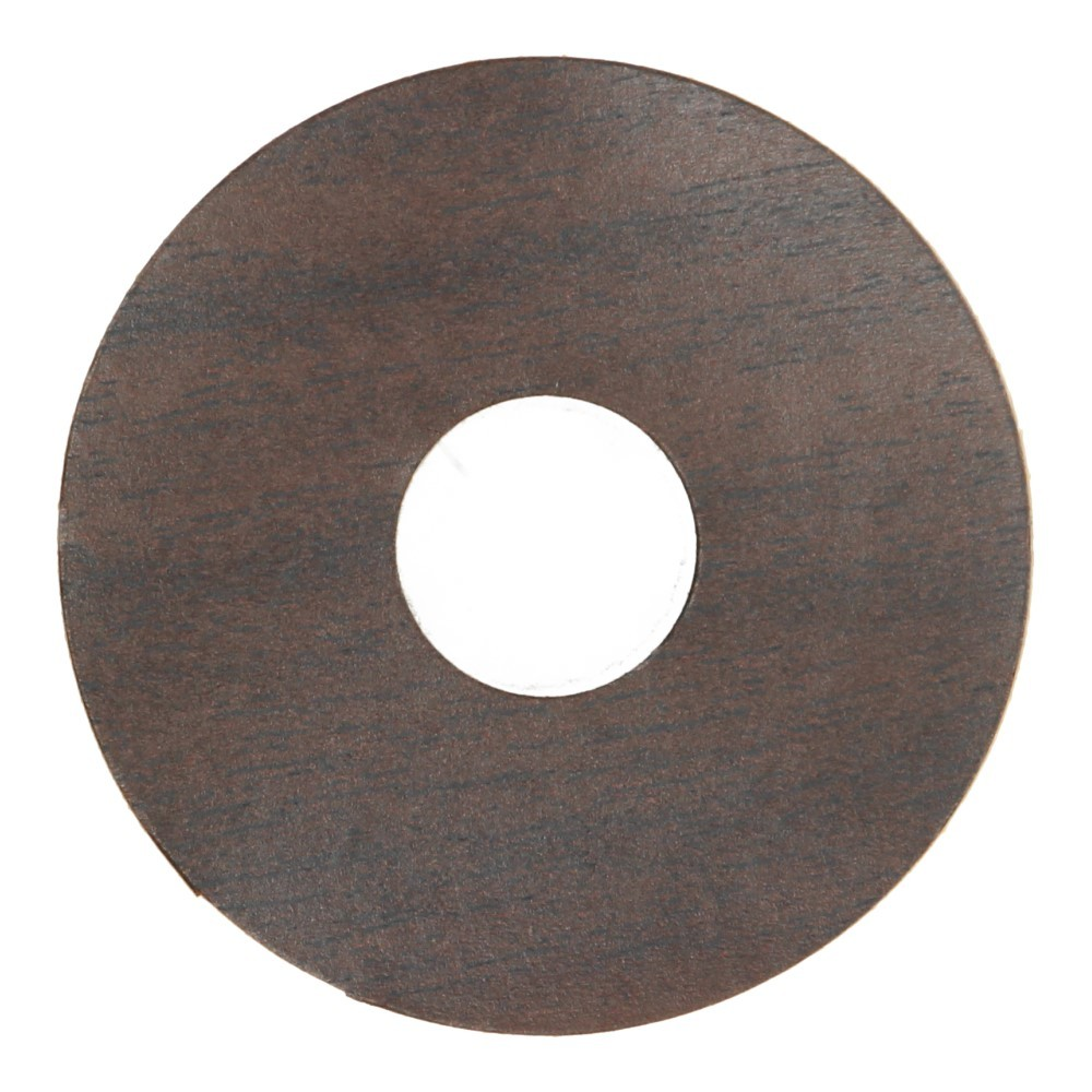 Rozet 17mm Palissander Zwartvernist (10 st.) 24174