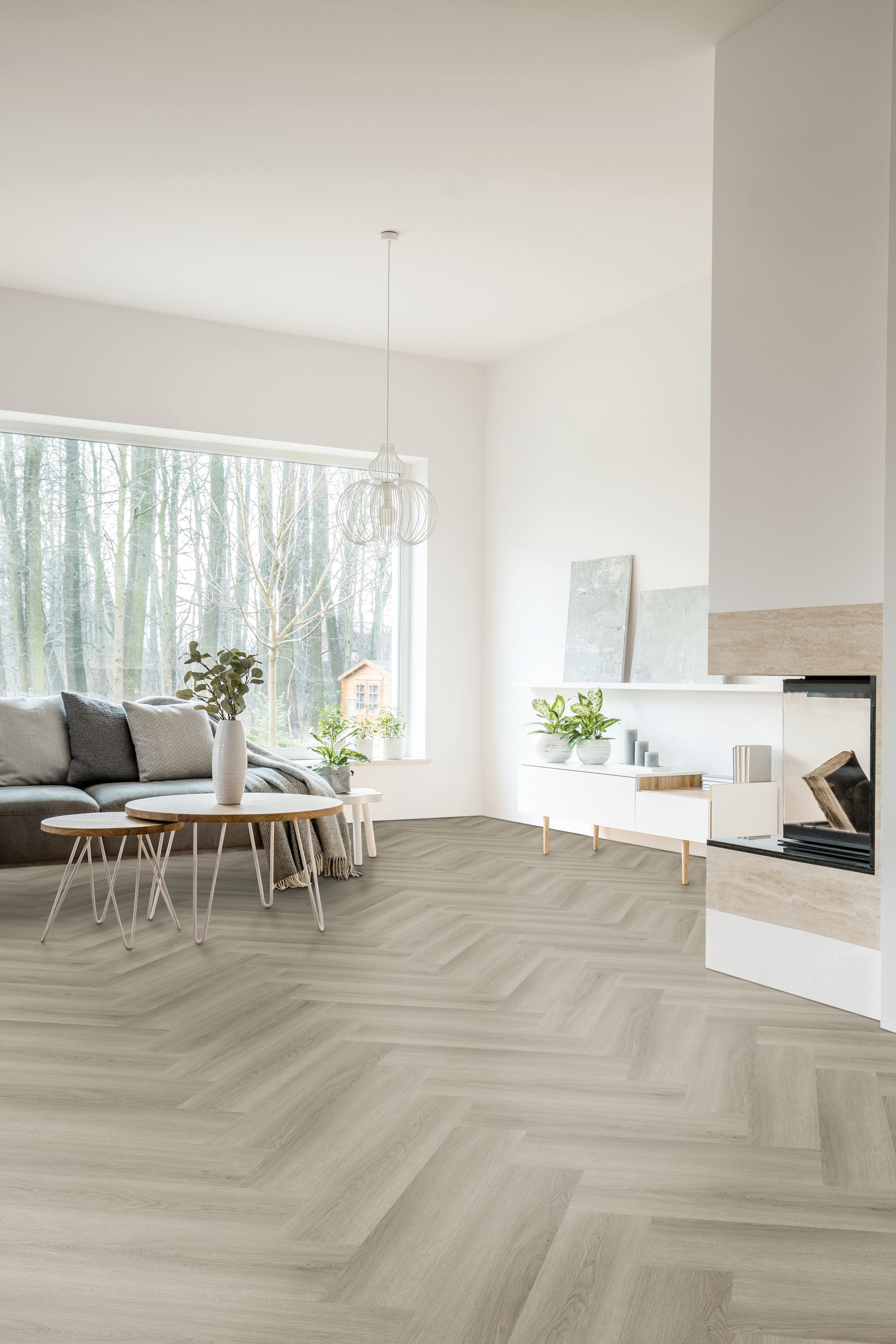 Luxury Floors Visgraat XL Klik 4147H Novi Oak