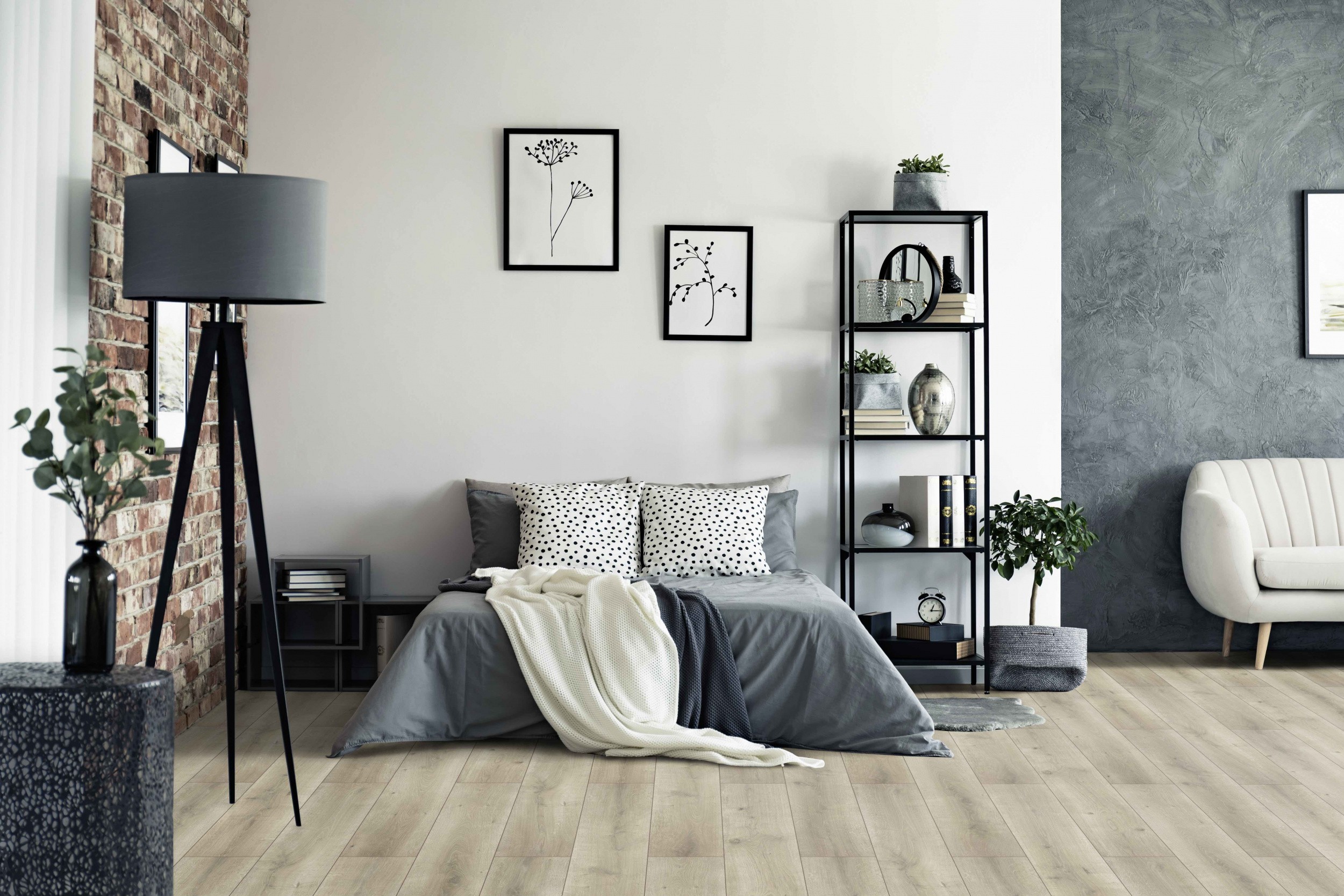 Classen Oak Light Grey Brown 52354 